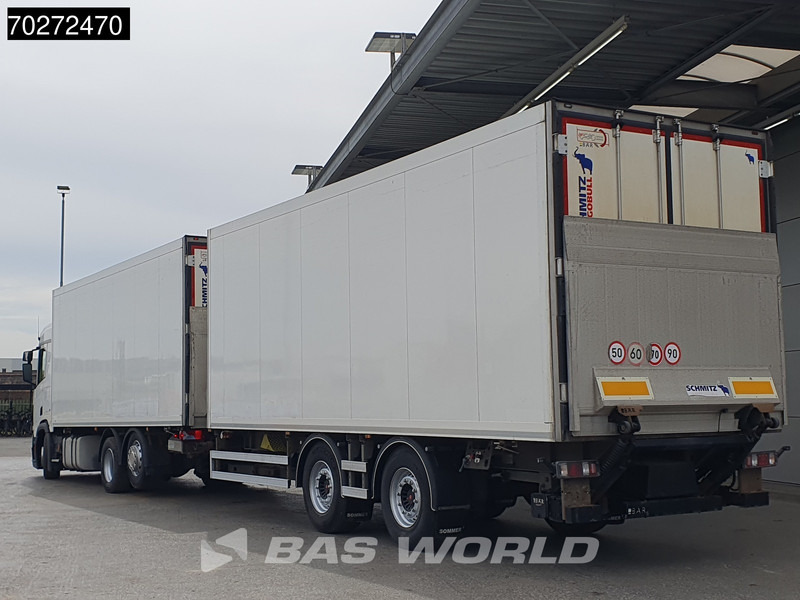 Scania R410 6X2 Carrier Supra 1250 Multi temp Retarder Ladebordwand Liftachse Euro 6 - Refrigerated truck: picture 2 Scania R410 6X2 Carrier Supra 1250 Multi temp Retarder Ladebordwand Liftachse Euro 6 - Refrigerated truck: picture 2