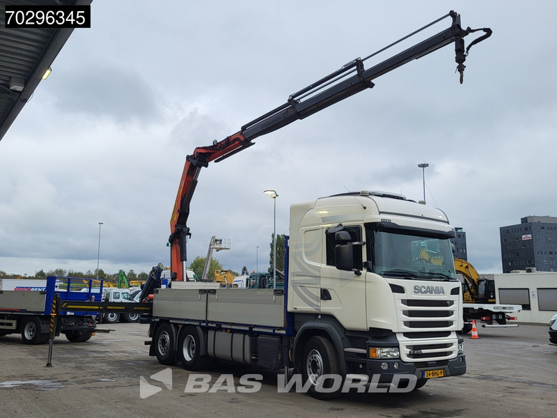 Scania R410 R 6X2 NL-Truck Palfinger PK22002-EH Crane Kran Lift+Steering-Axle Euro 6 - Dropside/ Flatbed truck, Crane truck: picture 3 Scania R410 R 6X2 NL-Truck Palfinger PK22002-EH Crane Kran Lift+Steering-Axle Euro 6 - Dropside/ Flatbed truck, Crane truck: picture 3