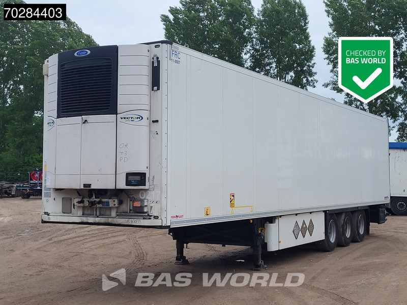 Schmitz Cargobull Carrier 1950MT 3 axles TUV 11/25 Doppelstock Doppelverdampfer Blumenbreit Palettenkasten - Refrigerated semi-trailer: picture 1 Schmitz Cargobull Carrier 1950MT 3 axles TUV 11/25 Doppelstock Doppelverdampfer Blumenbreit Palettenkasten - Refrigerated semi-trailer: picture 1