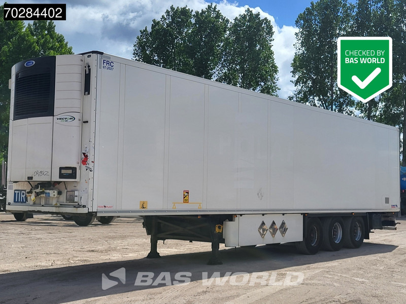Schmitz Cargobull SCB*S3B 3 axles Doppelstock Doppelverdampfer Blumenbreit Palettenkasten - Refrigerated semi-trailer: picture 1 Schmitz Cargobull SCB*S3B 3 axles Doppelstock Doppelverdampfer Blumenbreit Palettenkasten - Refrigerated semi-trailer: picture 1