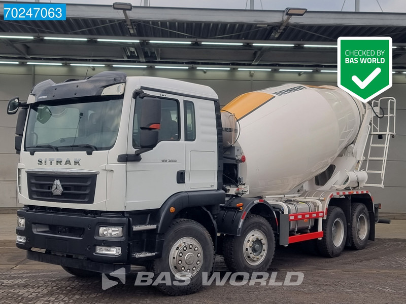 Sitrak G5.350 8X4 NEW! 8m3 Liebherr Mixer Steel suspension - Concrete mixer truck: picture 1 Sitrak G5.350 8X4 NEW! 8m3 Liebherr Mixer Steel suspension - Concrete mixer truck: picture 1