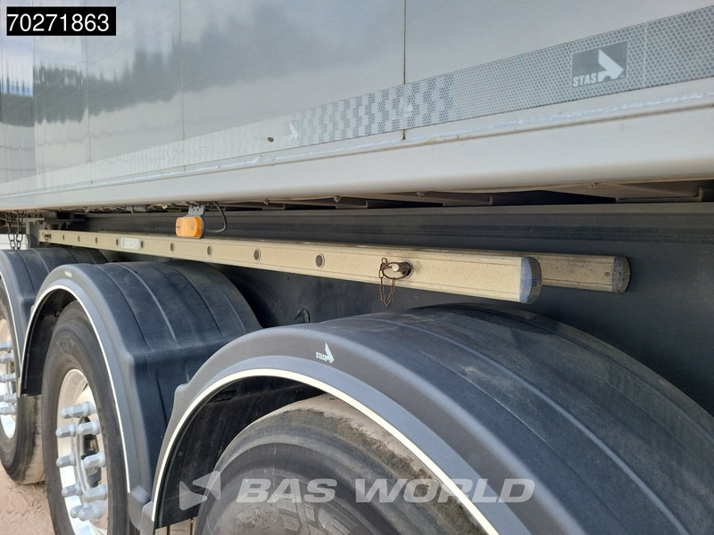 Tipper semi-trailer Stas S300CX 3 axles 47m3 Liftachse ALU: picture 18