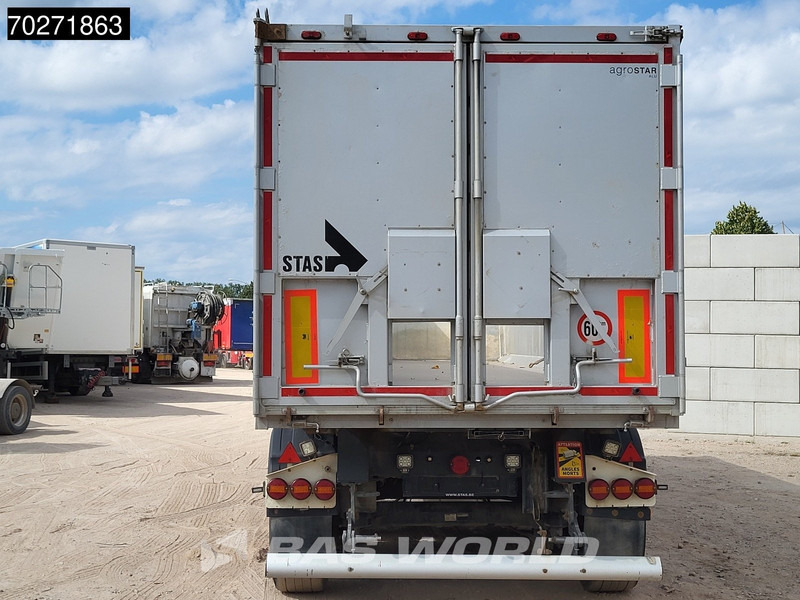 Tipper semi-trailer Stas S300CX 3 axles 47m3 Liftachse ALU: picture 7