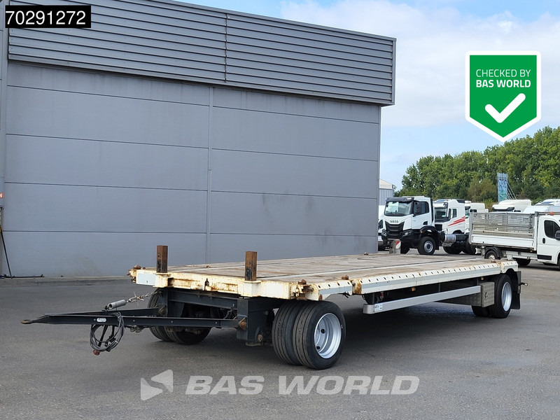 Stech CAD14 Lenkachse Twistlocks - Dropside/ Flatbed trailer: picture 1 Stech CAD14 Lenkachse Twistlocks - Dropside/ Flatbed trailer: picture 1