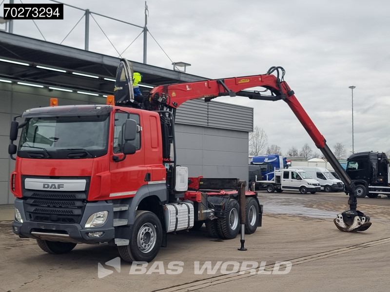 DAF CF 510 6X4 Retarder Big-Axle Holz Kran Palfinger Epsilon S260L82 - Tractor unit: picture 5 DAF CF 510 6X4 Retarder Big-Axle Holz Kran Palfinger Epsilon S260L82 - Tractor unit: picture 5