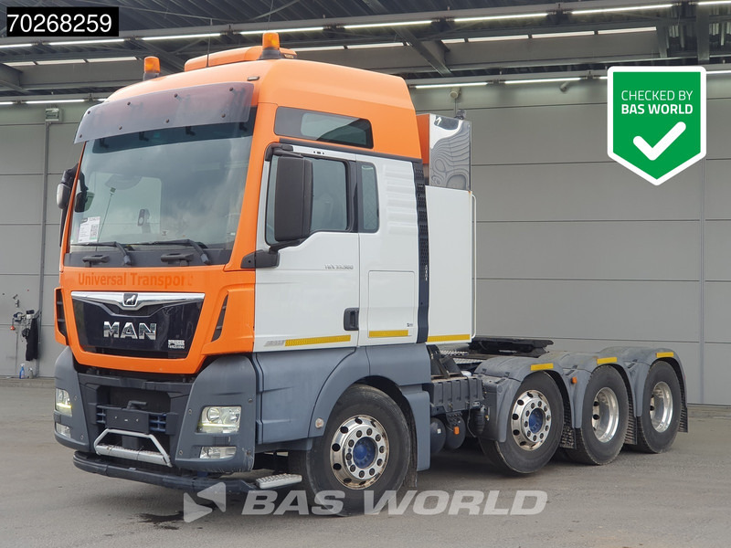 MAN TGX 33.580 8X4 160T Retarder XXL Lift+Lenkachse Standklima ACC Xenon - Tractor unit: picture 1 MAN TGX 33.580 8X4 160T Retarder XXL Lift+Lenkachse Standklima ACC Xenon - Tractor unit: picture 1