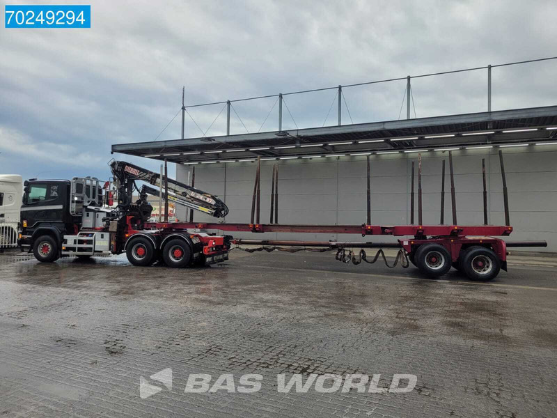 Scania R580 6X4 Holz Kran Diebolt D28 Full-Steell Extentable Trailer - Tractor unit: picture 3 Scania R580 6X4 Holz Kran Diebolt D28 Full-Steell Extentable Trailer - Tractor unit: picture 3