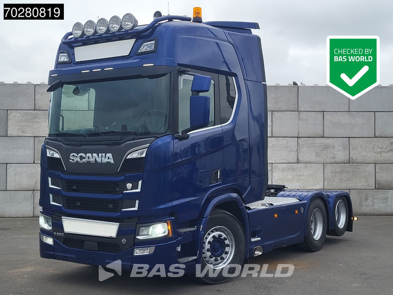 Tractor unit Scania R650 R 6X2 3 Pedal! Retarder Full-Air Liftachse Standklima Navi: picture 1