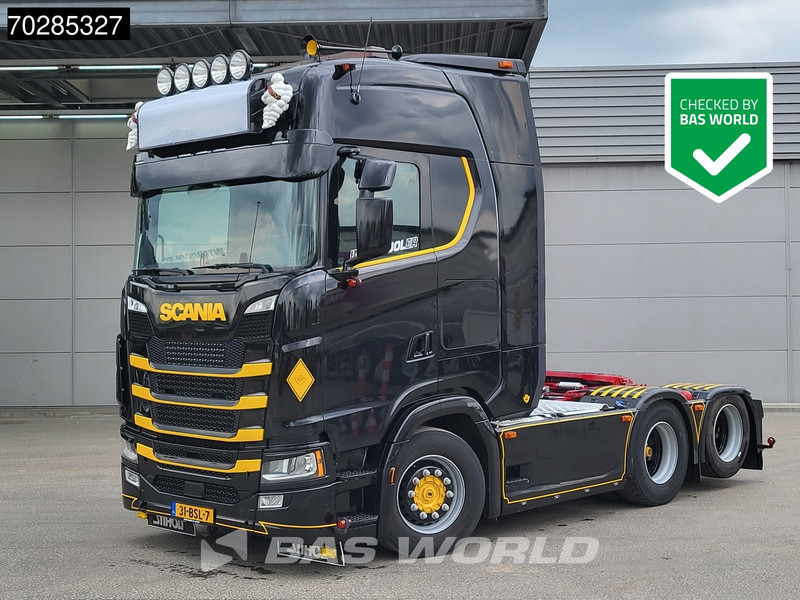 Scania S580 6X2 NL-Truck Retarder Full-Air Hydraulik Standklima ACC Navi LED - Tractor unit: picture 1 Scania S580 6X2 NL-Truck Retarder Full-Air Hydraulik Standklima ACC Navi LED - Tractor unit: picture 1