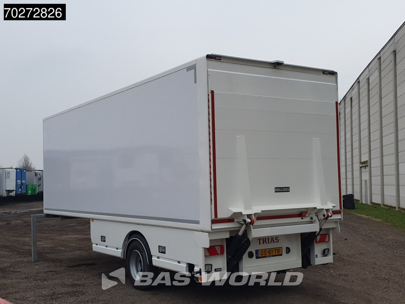 Trias 711-250 1 Axle TÜV 07/26 City Trailer 25Tons + 2.5T Tailgate + Isoliert - Closed box semi-trailer: picture 2 Trias 711-250 1 Axle TÜV 07/26 City Trailer 25Tons + 2.5T Tailgate + Isoliert - Closed box semi-trailer: picture 2