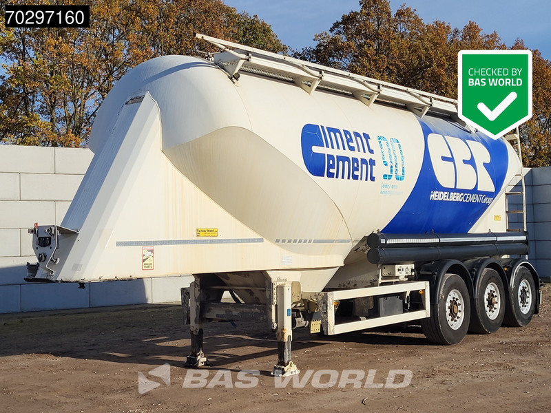 Turbos-Hoet SVM39 39000 Liftachse Cement - Tanker semi-trailer: picture 1 Turbos-Hoet SVM39 39000 Liftachse Cement - Tanker semi-trailer: picture 1