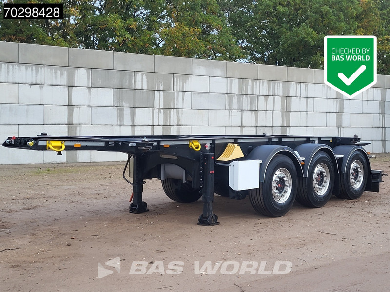 Van Hool FS3444-10 AK u2 3 axles Liftachse ADR 20ft - Container transporter/ Swap body semi-trailer: picture 1 Van Hool FS3444-10 AK u2 3 axles Liftachse ADR 20ft - Container transporter/ Swap body semi-trailer: picture 1