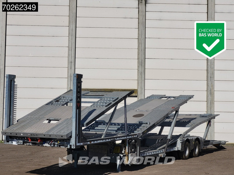 Vega 2 Axle Semi Trailer 2 axles NEW Truck autotransport BPW Lenkachse - Autotransporter semi-trailer: picture 1 Vega 2 Axle Semi Trailer 2 axles NEW Truck autotransport BPW Lenkachse - Autotransporter semi-trailer: picture 1