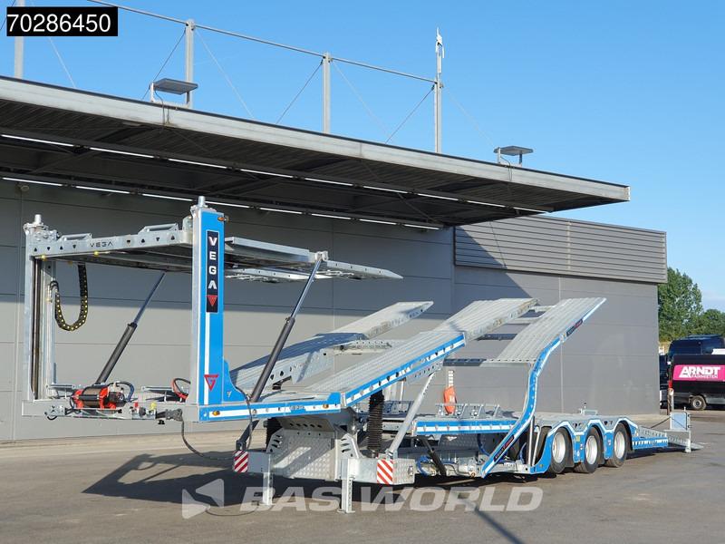 Vega Alphamax 3 axles NEW Galvanized Hydro-electric Winch Lift + Lenkachse - Autotransporter semi-trailer: picture 3 Vega Alphamax 3 axles NEW Galvanized Hydro-electric Winch Lift + Lenkachse - Autotransporter semi-trailer: picture 3