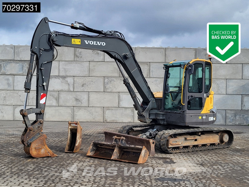 Volvo ECR88 D A/C - 3 BUCKETS - Mini excavator: picture 1 Volvo ECR88 D A/C - 3 BUCKETS - Mini excavator: picture 1