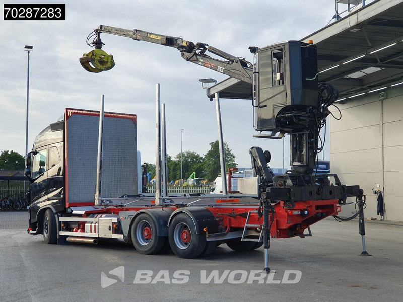 Volvo FH16 750 FH16 6X4 HIAB E96S 79 wood crane Retarder Dynamic-Steering Big-Axle Euro 6 - Timber truck, Crane truck: picture 2 Volvo FH16 750 FH16 6X4 HIAB E96S 79 wood crane Retarder Dynamic-Steering Big-Axle Euro 6 - Timber truck, Crane truck: picture 2