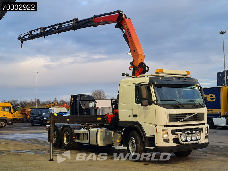 Volvo FM 400 FM 6X2 Palfinger PK20002 Crane 17tons Palift Lift+steering Axle Automatic Euro 3 - Hook lift truck, Crane truck: picture 2 Volvo FM 400 FM 6X2 Palfinger PK20002 Crane 17tons Palift Lift+steering Axle Automatic Euro 3 - Hook lift truck, Crane truck: picture 2
