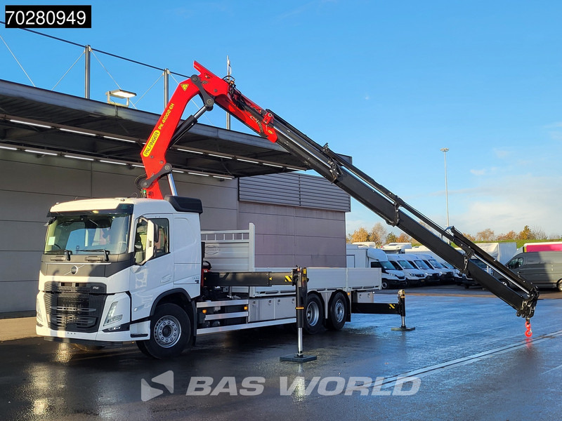 Volvo FM 500 6X2 NEW! Palfinger PK41002 EH-E Kran Crane Lift-steering Axle Euro 6 - Dropside/ Flatbed truck: picture 5 Volvo FM 500 6X2 NEW! Palfinger PK41002 EH-E Kran Crane Lift-steering Axle Euro 6 - Dropside/ Flatbed truck: picture 5