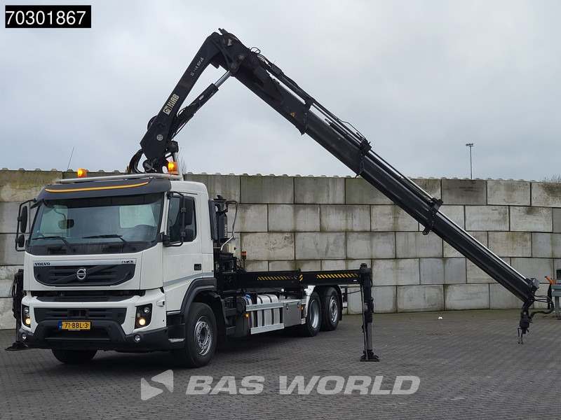 Volvo FMX 370 FMX 6X2 HIAB 244 E P-3 Hipro Kran + XR21S56 containersystem Lift+steering - Hook lift truck, Crane truck: picture 3 Volvo FMX 370 FMX 6X2 HIAB 244 E P-3 Hipro Kran + XR21S56 containersystem Lift+steering - Hook lift truck, Crane truck: picture 3