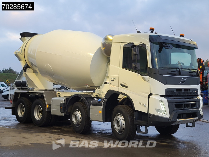 Volvo FMX 430 8X4 New! 10m3 FML Mixer Steelsuspension Automatic LED Euro 6 - Concrete mixer truck: picture 3 Volvo FMX 430 8X4 New! 10m3 FML Mixer Steelsuspension Automatic LED Euro 6 - Concrete mixer truck: picture 3