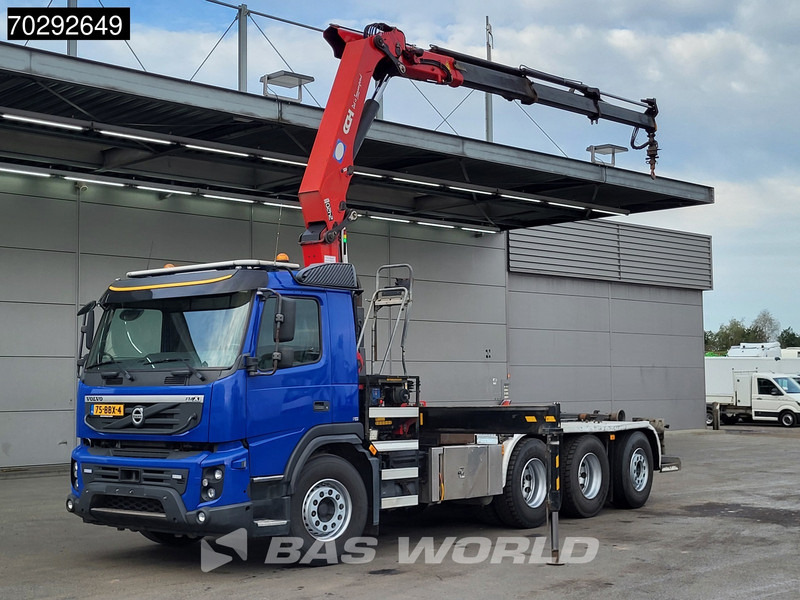 Volvo FMX 460 FMX 8X4 NL-Truck HMF 2420-K3 Kran Crane 26tons Hyva-lift VEB+ Euro 5 - Hook lift truck, Crane truck: picture 2 Volvo FMX 460 FMX 8X4 NL-Truck HMF 2420-K3 Kran Crane 26tons Hyva-lift VEB+ Euro 5 - Hook lift truck, Crane truck: picture 2