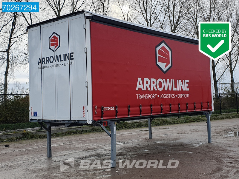 Wecon WPR 715 SG 6X2 Durchladesysteem 20FT / BDF / Wecon - Curtainside swap body: picture 1 Wecon WPR 715 SG 6X2 Durchladesysteem 20FT / BDF / Wecon - Curtainside swap body: picture 1