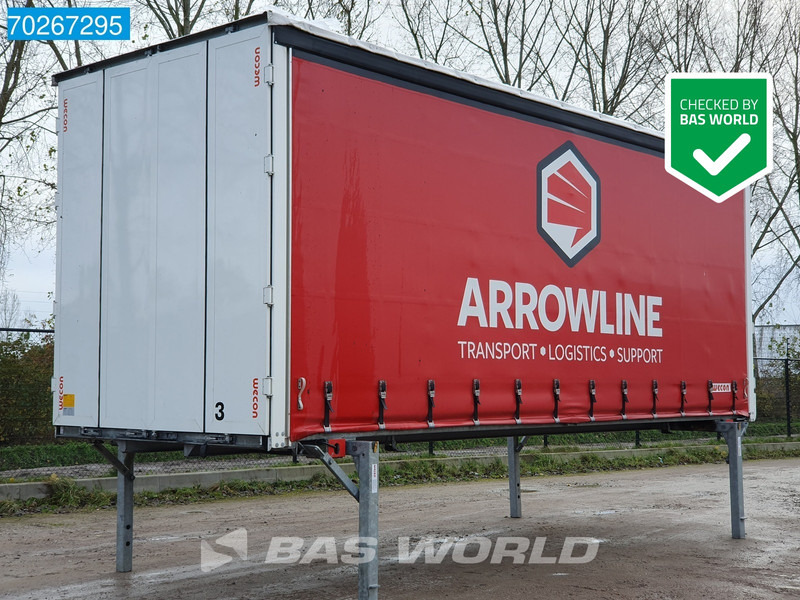 Wecon WPR 715 SG 8X2 Durchladesysteem 20FT / BDF / Wecon - Curtainside swap body: picture 1 Wecon WPR 715 SG 8X2 Durchladesysteem 20FT / BDF / Wecon - Curtainside swap body: picture 1