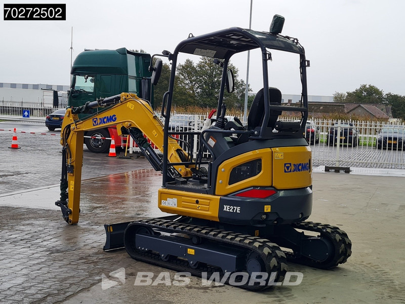 New Mini excavator XCMG XE27 E 2 YEARS FACTORY WARRANTY - KUBOTA ENGINE: picture 9