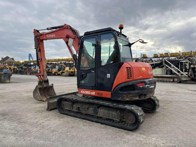 Kubota KX080-4A - Crawler excavator: picture 5 Kubota KX080-4A - Crawler excavator: picture 5