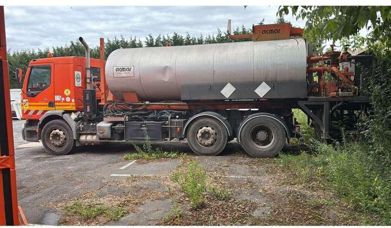 Renault PREMIUM 370-26 AVEC BOUILLE ACMAR - Bitumen sprayer: picture 3 Renault PREMIUM 370-26 AVEC BOUILLE ACMAR - Bitumen sprayer: picture 3