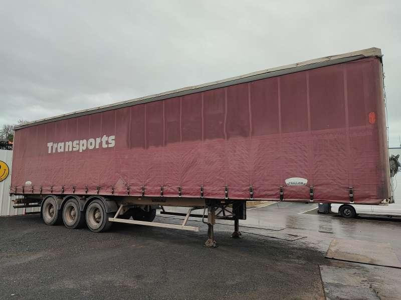 Trailor TAUTLINER 3 ESSIEUX - Curtainsider semi-trailer: picture 1 Trailor TAUTLINER 3 ESSIEUX - Curtainsider semi-trailer: picture 1