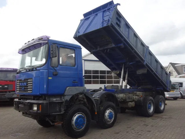 MAN 35.414 8x8 meiller kipper manual diesel pomp - Tipper: picture 2 MAN 35.414 8x8 meiller kipper manual diesel pomp - Tipper: picture 2
