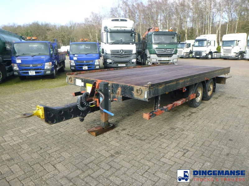 Adcliffe 2-axle drawbar platform trailer 7 t - Dropside/ Flatbed trailer: picture 1 Adcliffe 2-axle drawbar platform trailer 7 t - Dropside/ Flatbed trailer: picture 1