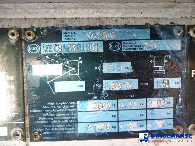 Tipper semi-trailer Benalu Tipper trailer alu 22 m3: picture 17