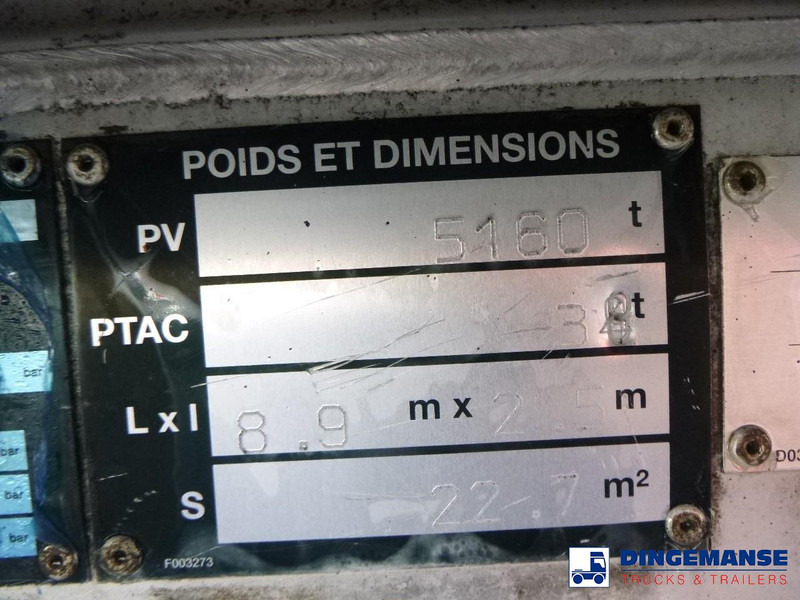 Tipper semi-trailer Benalu Tipper trailer alu 22 m3: picture 18