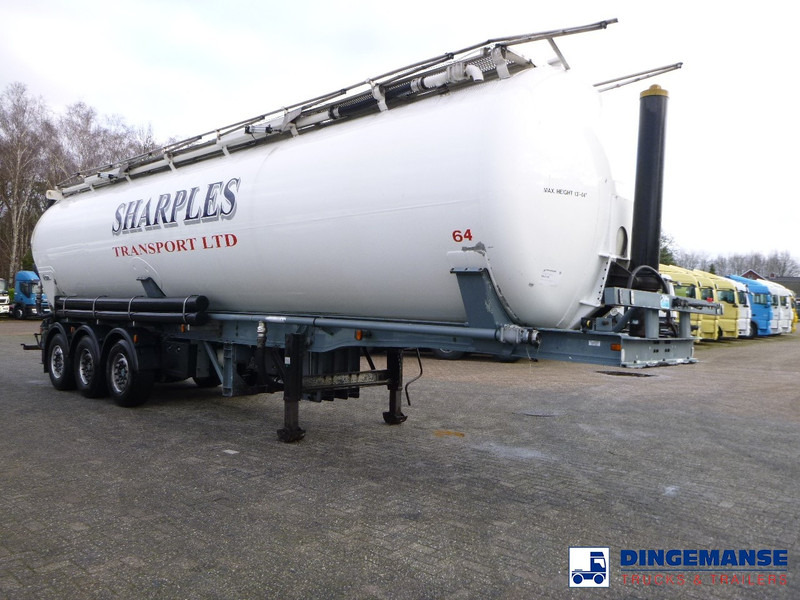 COBO Powder tank alu 58 m3 (tipping) - Tanker semi-trailer: picture 2 COBO Powder tank alu 58 m3 (tipping) - Tanker semi-trailer: picture 2