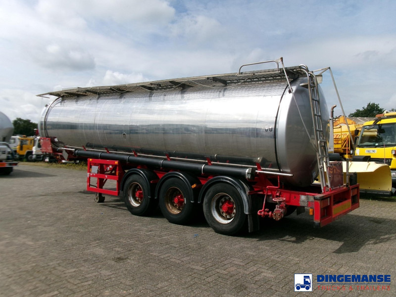 Crane Fruehauf Chemical ACID Rubber tank inox 30 m3 / 1 comp - Tanker semi-trailer: picture 4 Crane Fruehauf Chemical ACID Rubber tank inox 30 m3 / 1 comp - Tanker semi-trailer: picture 4