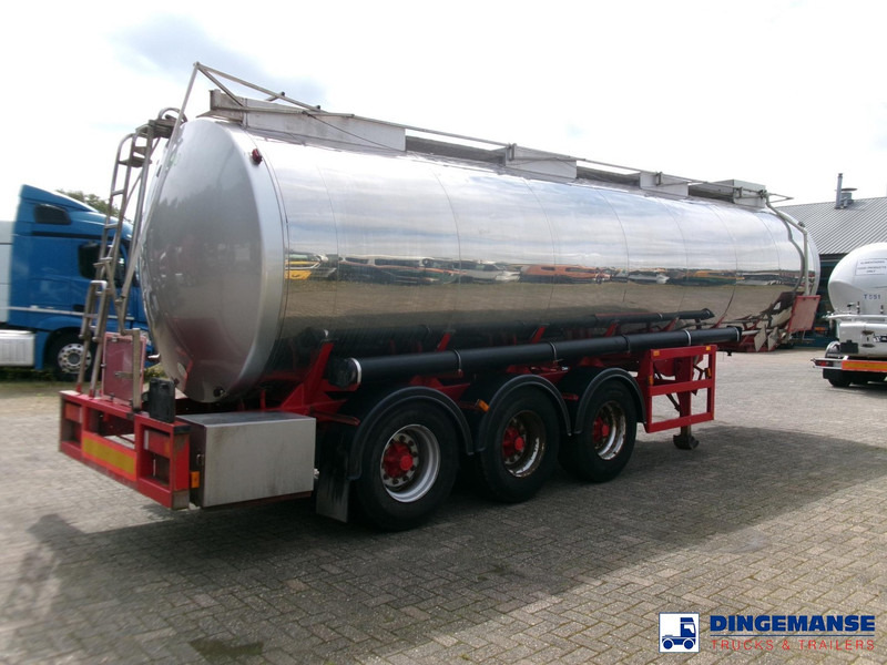 Crane Fruehauf Chemical ACID Rubber tank inox 30 m3 / 1 comp - Tanker semi-trailer: picture 3 Crane Fruehauf Chemical ACID Rubber tank inox 30 m3 / 1 comp - Tanker semi-trailer: picture 3
