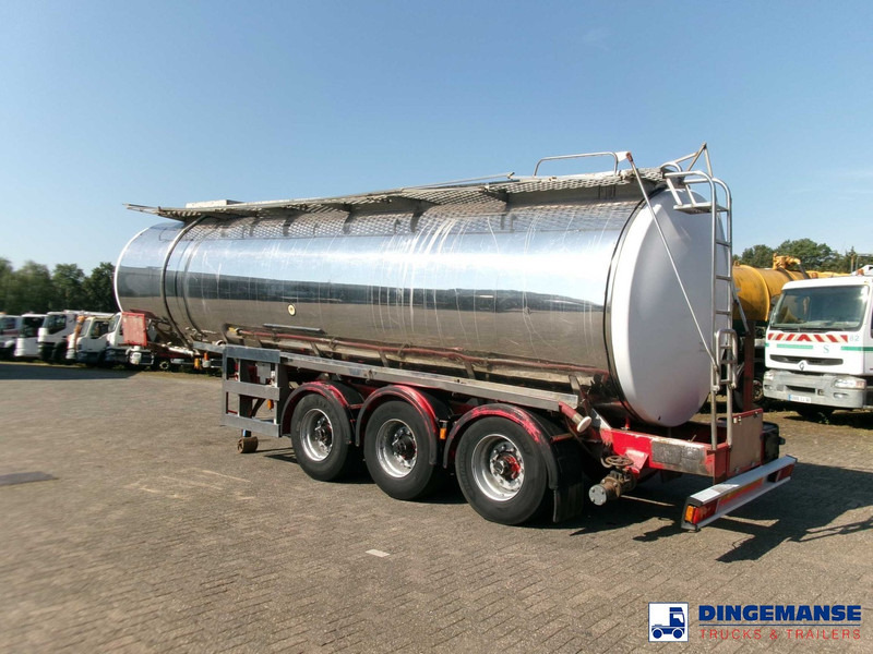 Crane Fruehauf Chemical ACID Rubber tank inox 30 m3 / 1 comp - Tanker semi-trailer: picture 3 Crane Fruehauf Chemical ACID Rubber tank inox 30 m3 / 1 comp - Tanker semi-trailer: picture 3
