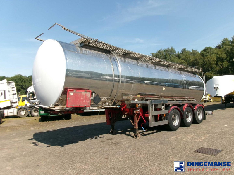 Crane Fruehauf Chemical ACID tank inox 30 m3 / 1 comp - Tanker semi-trailer: picture 1 Crane Fruehauf Chemical ACID tank inox 30 m3 / 1 comp - Tanker semi-trailer: picture 1
