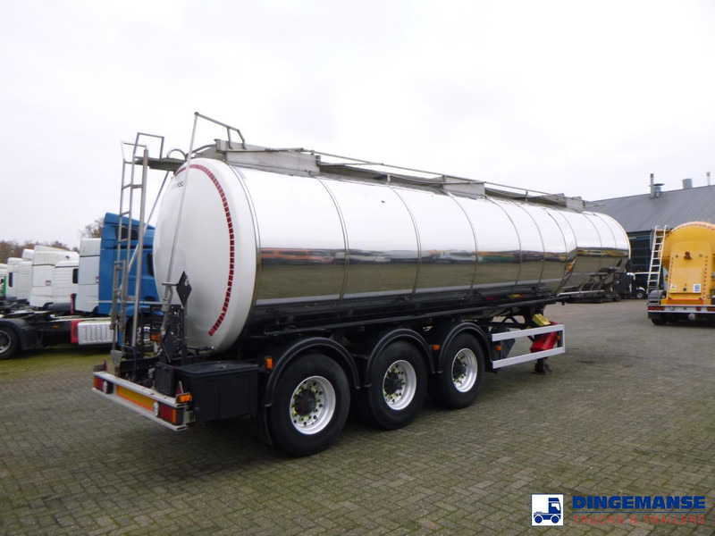 Crane Fruehauf Chemical tank inox 32.8 m3 / 1 comp - Tanker semi-trailer: picture 4 Crane Fruehauf Chemical tank inox 32.8 m3 / 1 comp - Tanker semi-trailer: picture 4