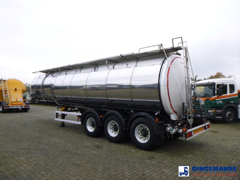 Crane Fruehauf Chemical tank inox 32.8 m3 / 1 comp - Tanker semi-trailer: picture 3 Crane Fruehauf Chemical tank inox 32.8 m3 / 1 comp - Tanker semi-trailer: picture 3