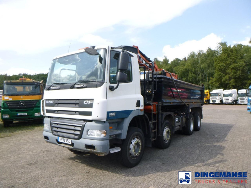 DAF CF 85.360 8X4 RHD tipper + Terex 118.2 VGL-A15 - Crane truck: picture 5 DAF CF 85.360 8X4 RHD tipper + Terex 118.2 VGL-A15 - Crane truck: picture 5