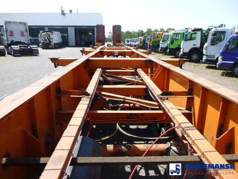 Container transporter/ Swap body semi-trailer Dennison 4-axle container combi trailer (3 + 1 axles) 20-30-40-45 ft: picture 11