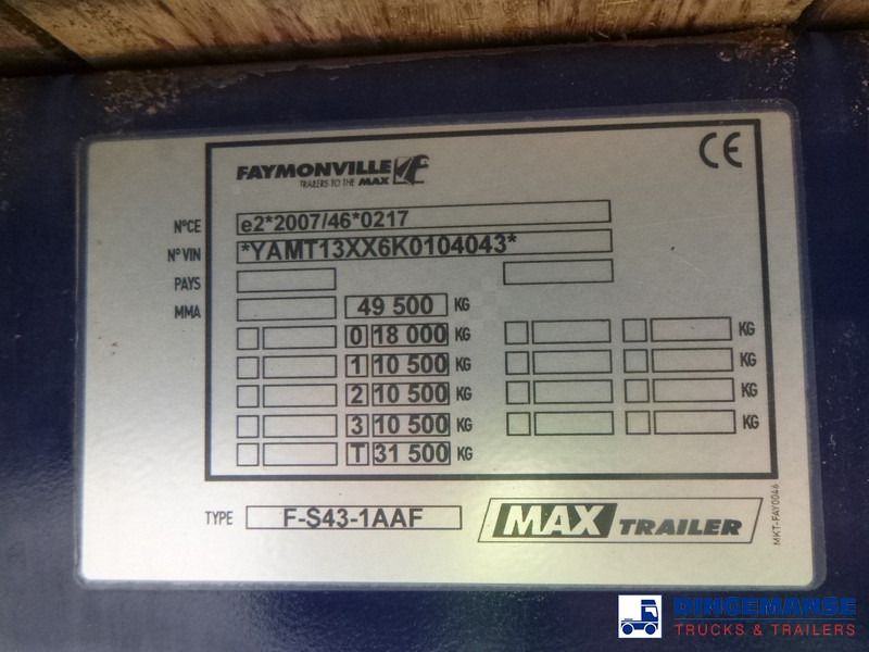 Leasing of Faymonville 3-axle semi-lowbed trailer 50T + ramps Faymonville 3-axle semi-lowbed trailer 50T + ramps: picture 20