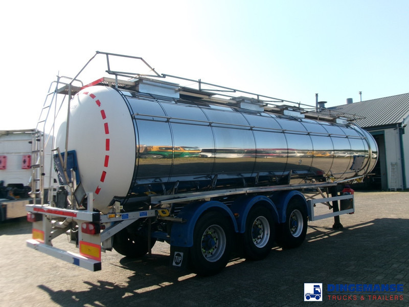 Feldbinder Chemical tank (non-ADR) inox 30 m3 / 1 comp + pump - Tanker semi-trailer: picture 3 Feldbinder Chemical tank (non-ADR) inox 30 m3 / 1 comp + pump - Tanker semi-trailer: picture 3
