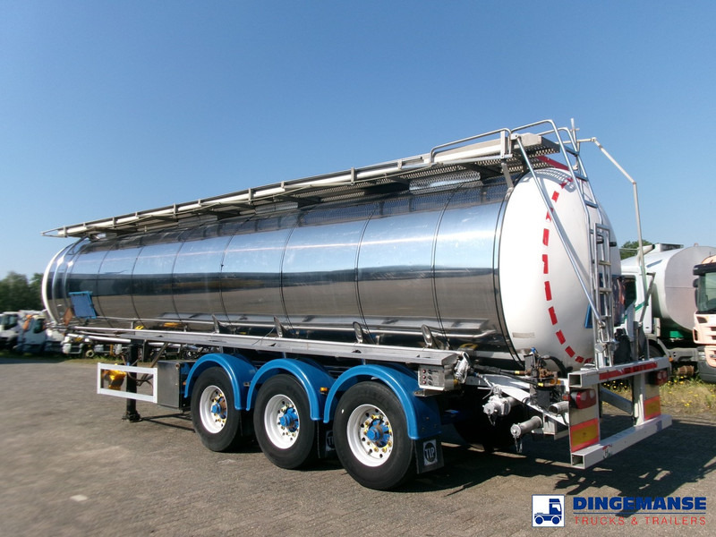 Feldbinder Chemical tank (non-ADR) inox 30 m3 / 1 comp + pump - Tanker semi-trailer: picture 4 Feldbinder Chemical tank (non-ADR) inox 30 m3 / 1 comp + pump - Tanker semi-trailer: picture 4