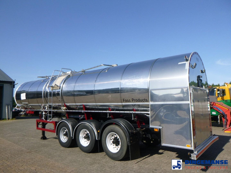 Feldbinder Food tank inox 30 m3 / 1 comp - Tanker semi-trailer: picture 3 Feldbinder Food tank inox 30 m3 / 1 comp - Tanker semi-trailer: picture 3
