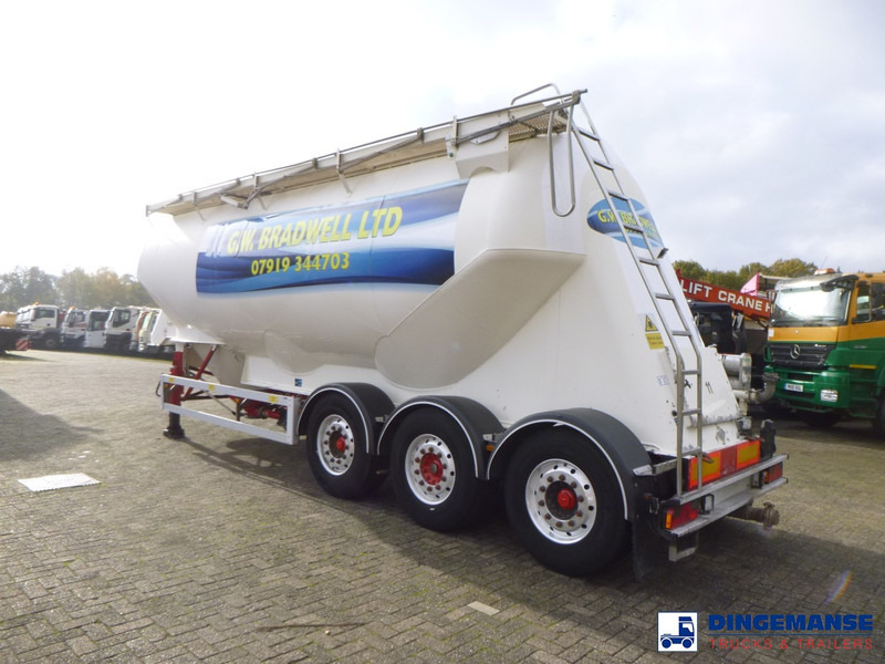 Feldbinder Powder tank alu 40 m3 / 1 comp - Tanker semi-trailer: picture 3 Feldbinder Powder tank alu 40 m3 / 1 comp - Tanker semi-trailer: picture 3