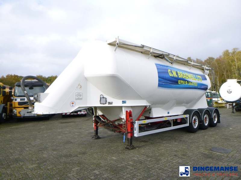 Feldbinder Powder tank alu 40 m3 / 1 comp - Tanker semi-trailer: picture 1 Feldbinder Powder tank alu 40 m3 / 1 comp - Tanker semi-trailer: picture 1